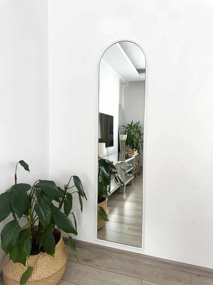 Ovaler Standspiegel in 3 Farben | 160×40 cm