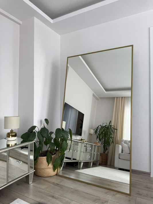 Rechteck Standspiegel in 3 Farben | 180×100 cm