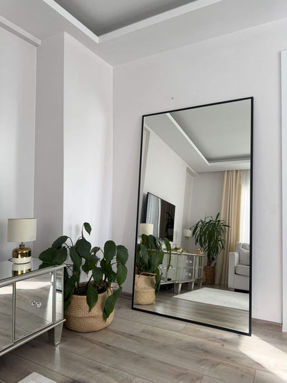 Rechteck Standspiegel in 3 Farben | 180×100 cm