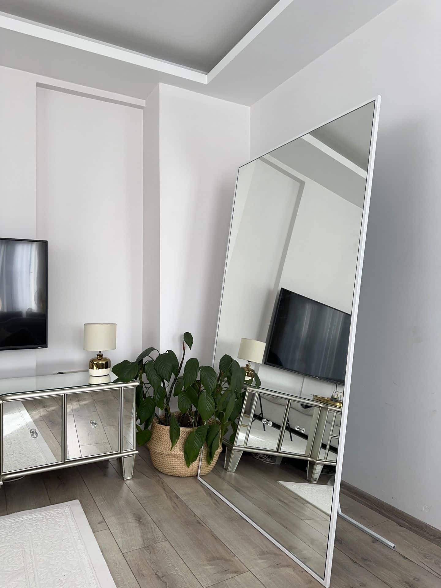 Rechteck Standspiegel in 3 Farben | 180×100 cm