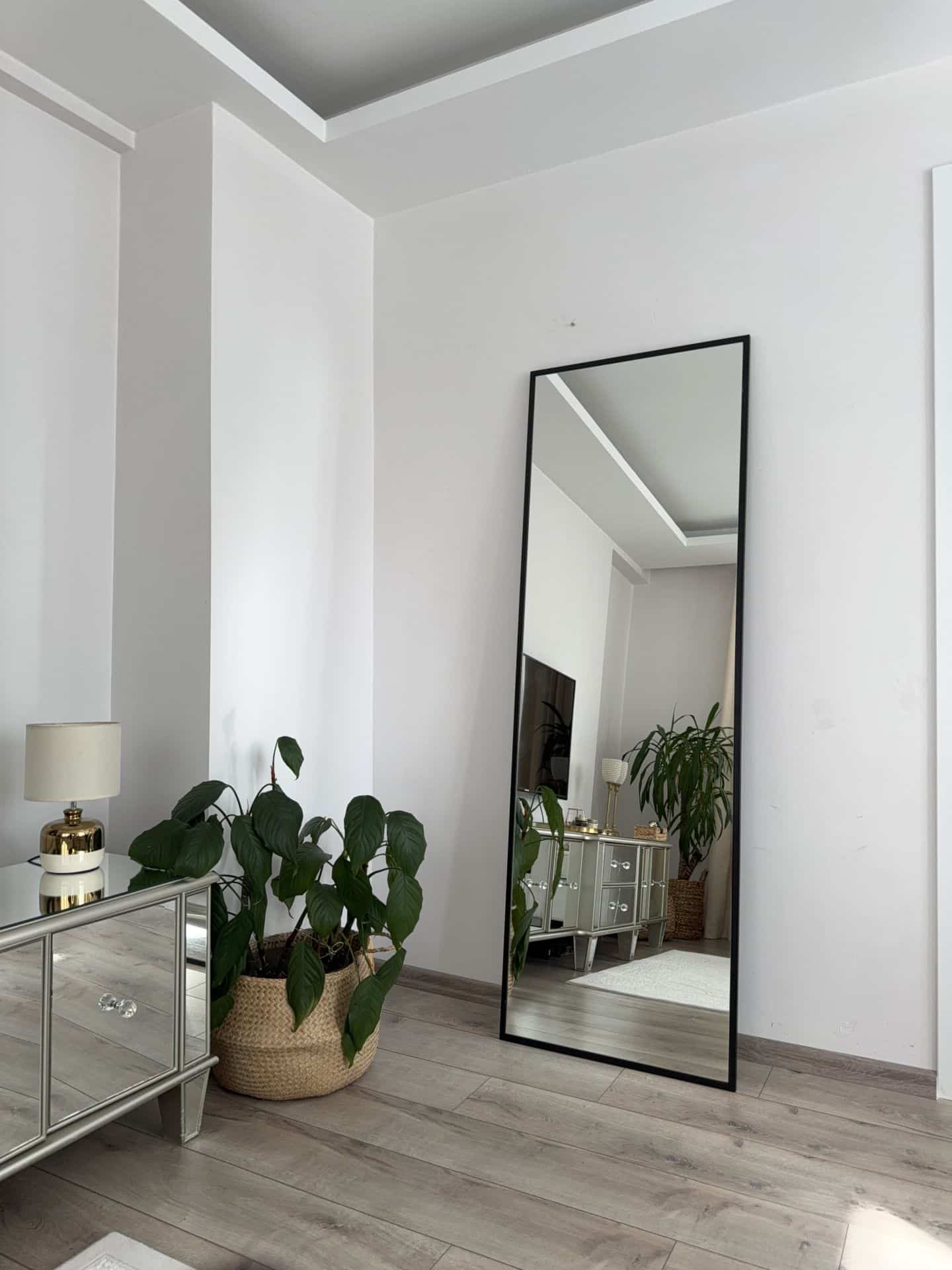 Rechteck Standspiegel in 3 Farben | 180×60 cm