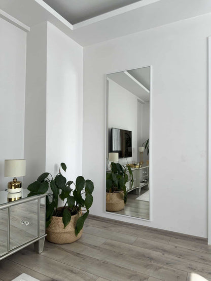 Rechteck Standspiegel in 3 Farben | 180×60 cm