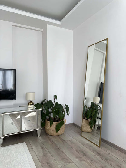 Rechteck Standspiegel in 3 Farben | 180×70 cm