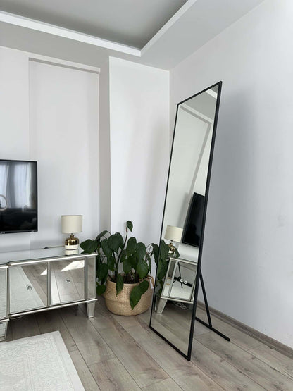 Rechteck Standspiegel in 3 Farben | 180×70 cm