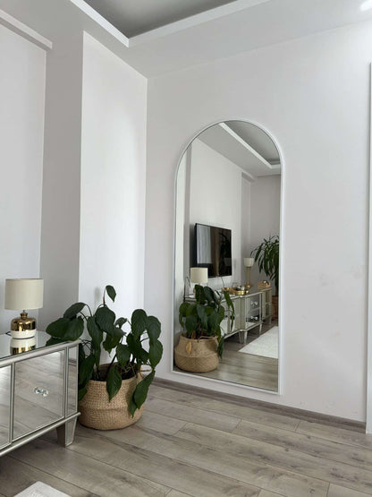 Ovaler Standspiegel in 3 Farben | 180×80 cm