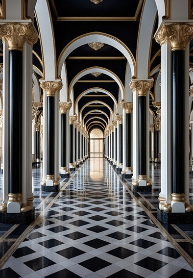 Leinwandbild mit interior Design Motiven